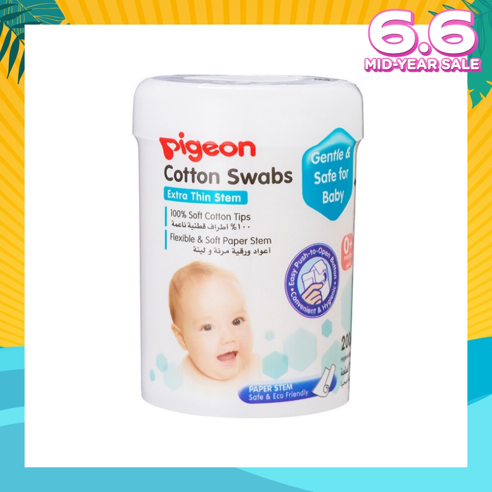 Cotton Swabs Thin Stem 200s