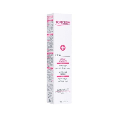 TOPICREM Cica Soothing Cream (Repairs Skin And Moisturizes For 24 Hours) 40ml