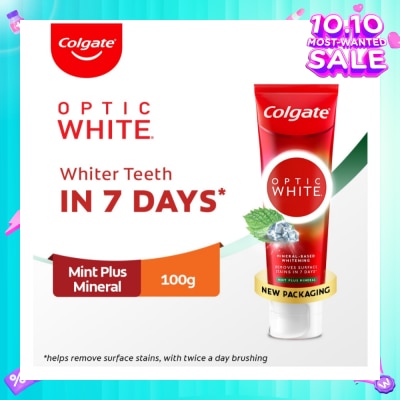 COLGATE Optic White Sparkling White Toothpaste 100g
