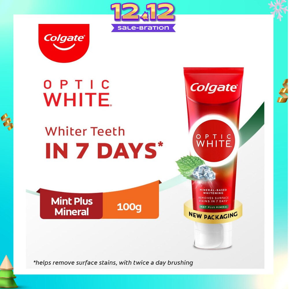 Optic White Sparkling White Toothpaste 100g