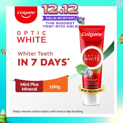 COLGATE Optic White Sparkling White Toothpaste 100g
