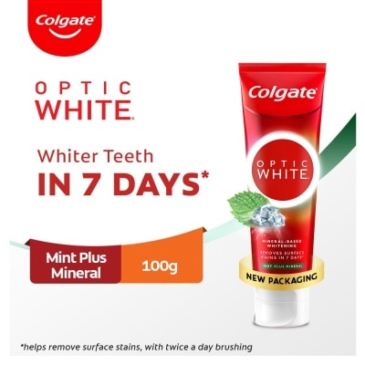 COLGATE Optic White Sparkling White Toothpaste 100g