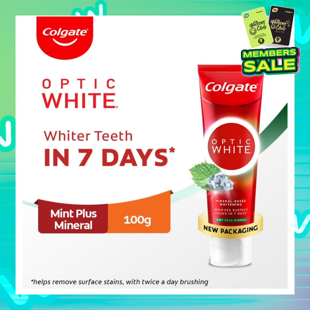 Optic White Sparkling White Toothpaste 100g