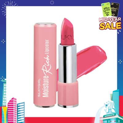 SILKYGIRL Moisture Rich Lipcolor 08 Flush