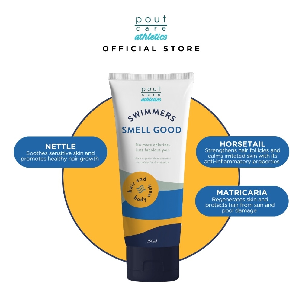 Swimmers Smell Good 2-In-1 Hair And Body Wash 250ml&nbsp;(Expiry: Apr`2026)