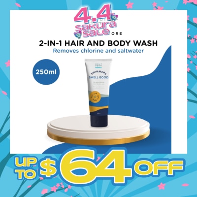 POUT CARE - Swimmers Smell Good 2-In-1 Hair And Body Wash 250ml