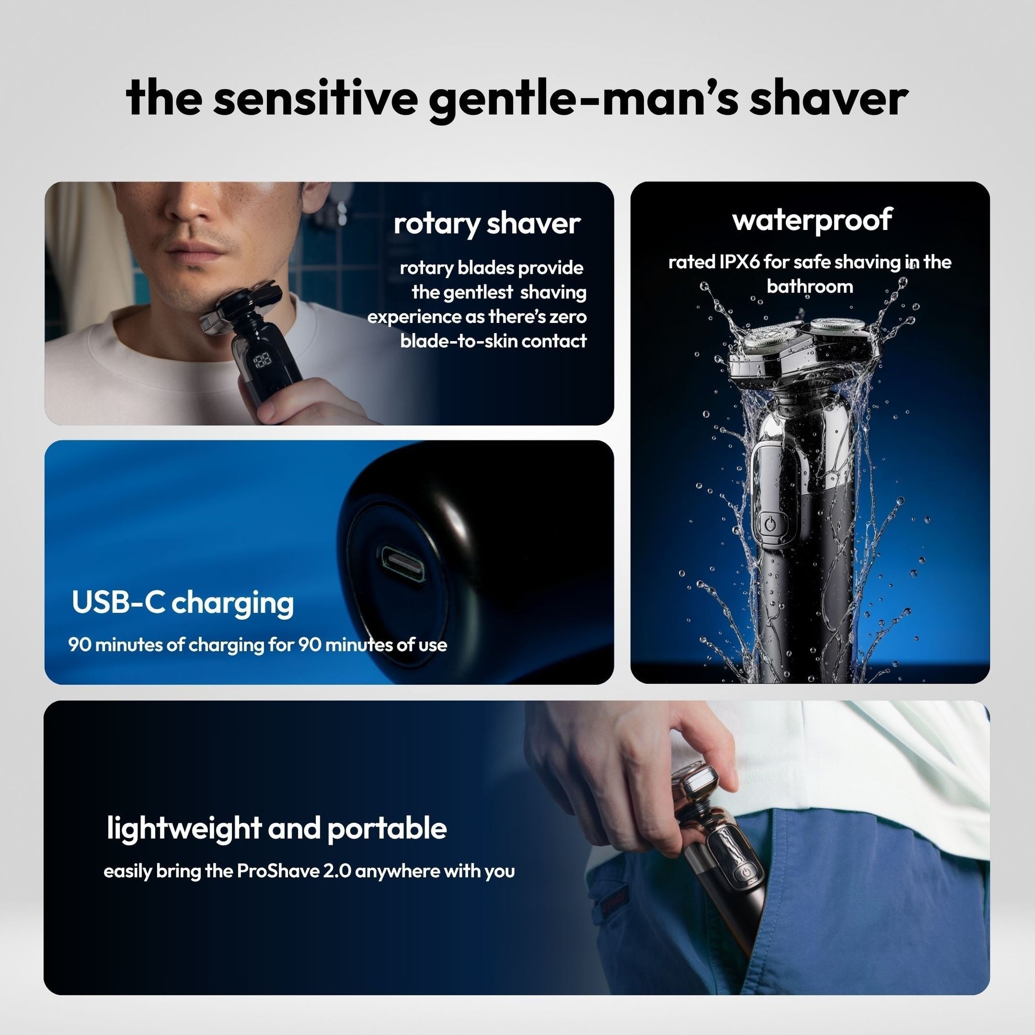 Men Pro Shave 2.0 1s