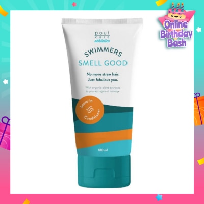 POUT CARE Athletics Swimmers Smell Good Leave-in Conditioner (Suitable for all hair & skin type and regular usage) 180ml