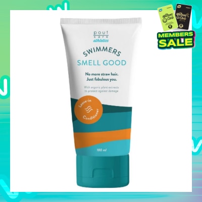 POUT CARE Athletics Swimmers Smell Good Leave-in Conditioner 180ml (Expiry: April`2026)