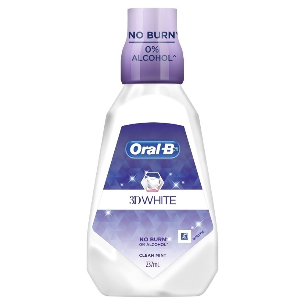 3D White Clean Mint Mouthwash 237ml