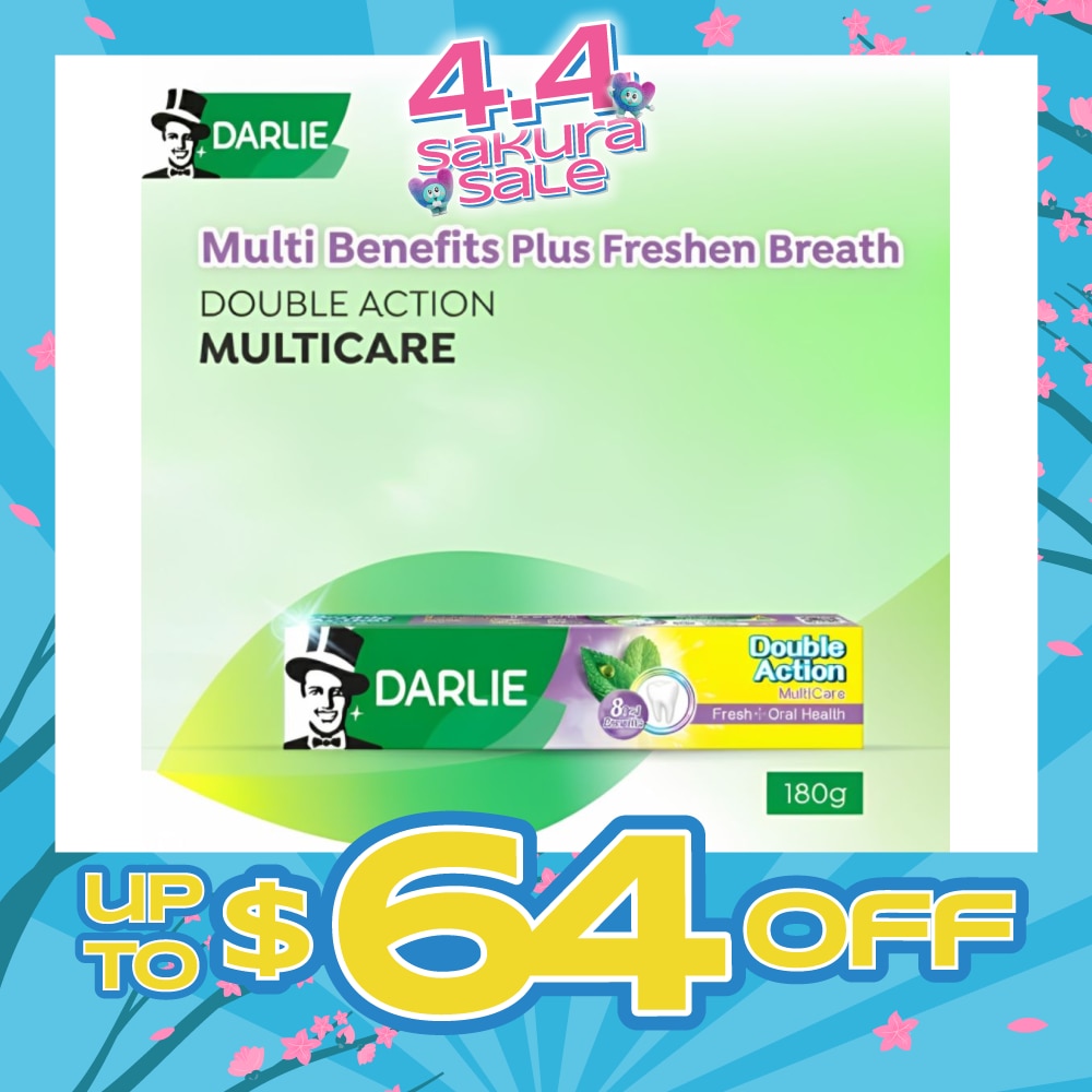 Double Action Multicare Freshness Toothpaste 180g