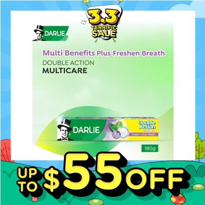 DARLIE Double Action Multicare Freshness Toothpaste 180g