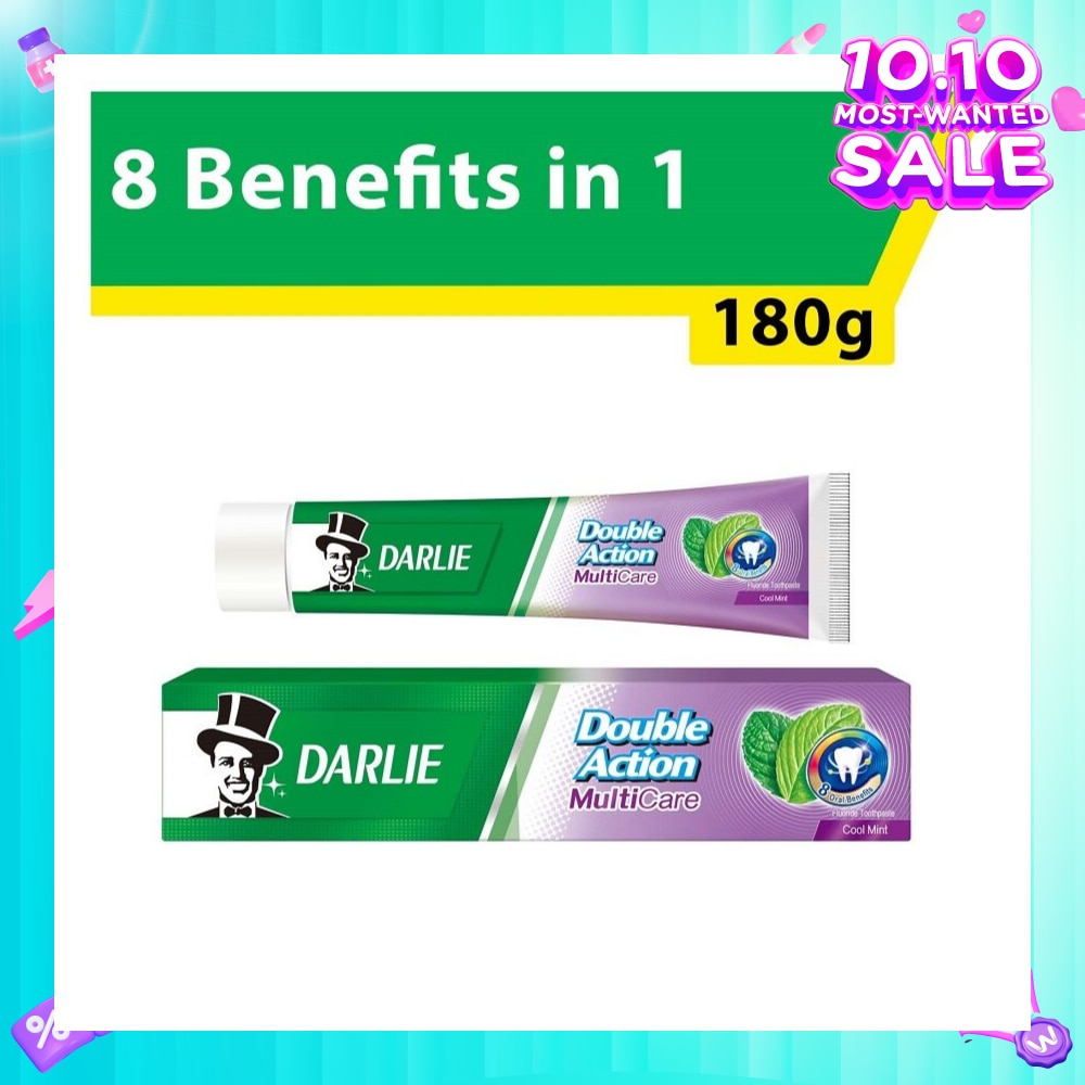 Double Action MultiCare Toothpaste Cool Mint 180g