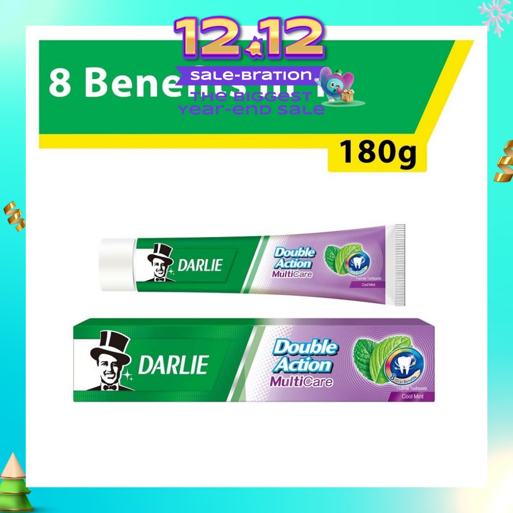 Double Action MultiCare Toothpaste Cool Mint 180g