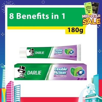 DARLIE Double Action MultiCare Toothpaste Cool Mint 180g