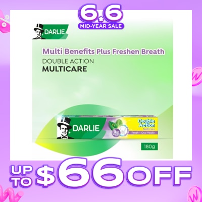 DARLIE - Double Action Multicare Freshness Toothpaste 180g
