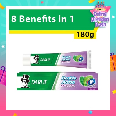 DARLIE Double Action MultiCare Toothpaste Cool Mint 180g