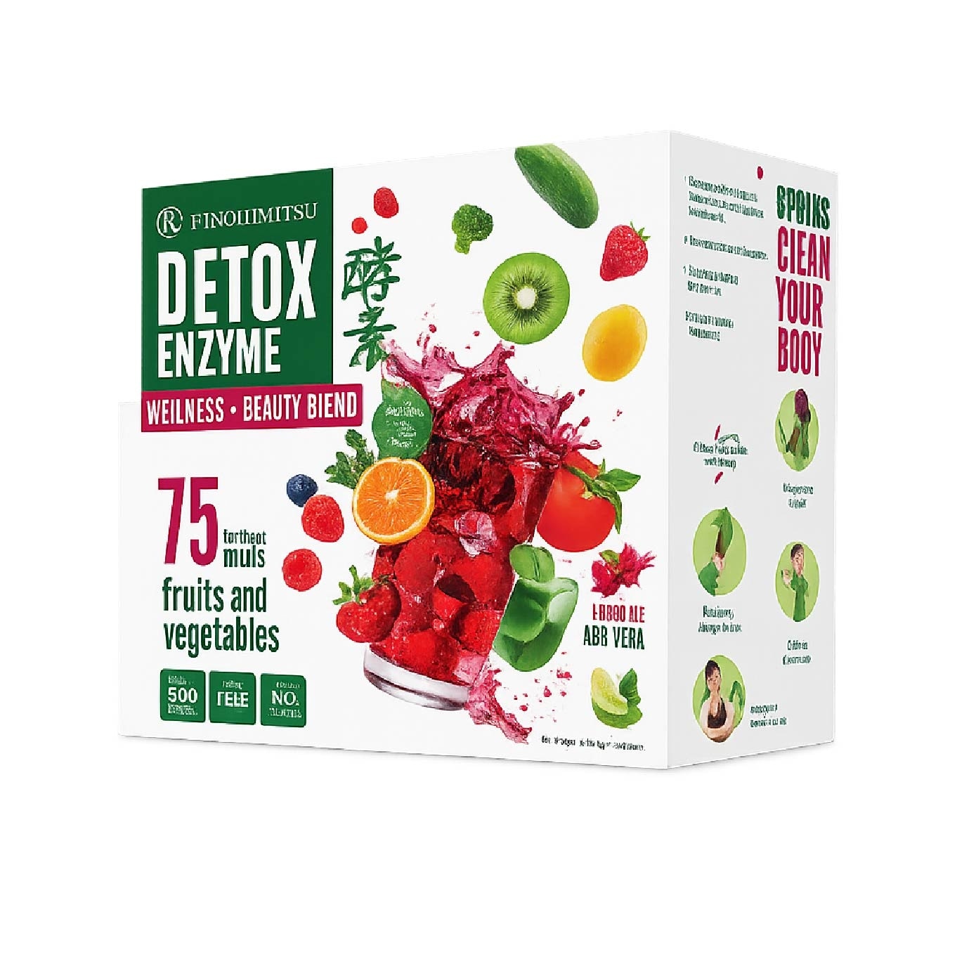 Collagen + Detox Enzyme Bundle Set 1s