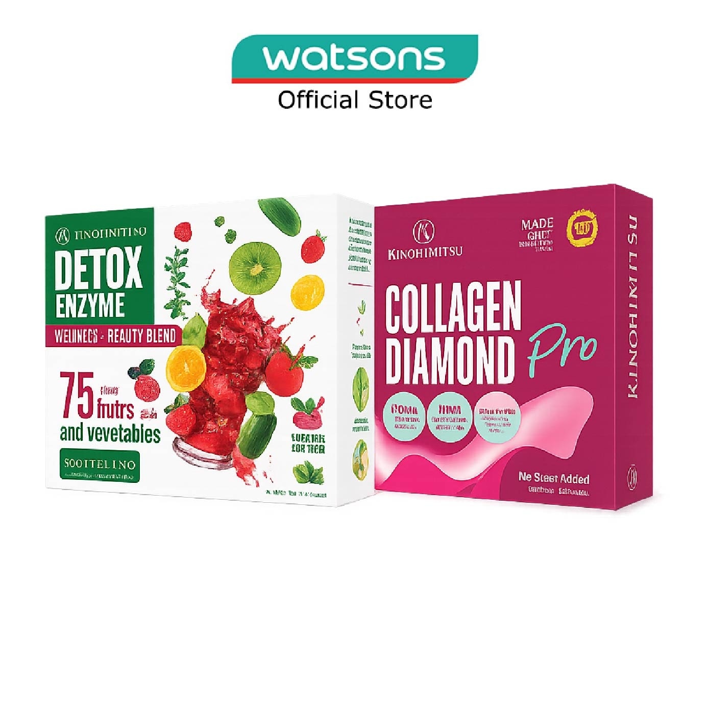 Collagen + Detox Enzyme Bundle Set 1s