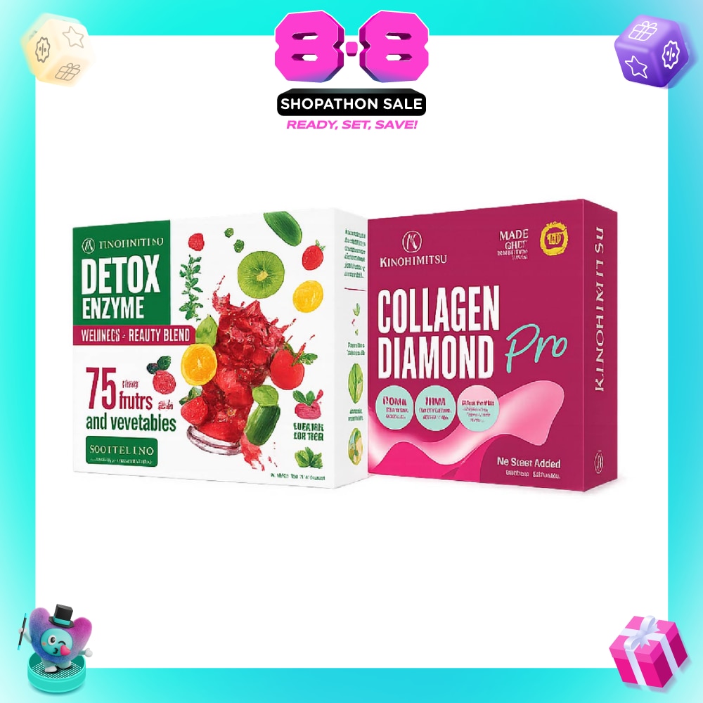 Collagen + Detox Enzyme Bundle Set 1s