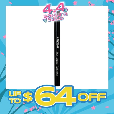 CANMAKE - Slim Liquid Eyeliner 01 Black 1s
