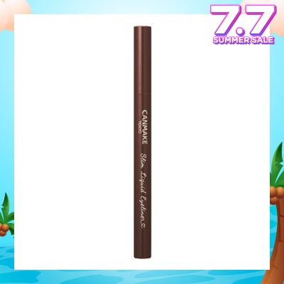 CANMAKE Slim Liquid Eyeliner 02 Brown 1s