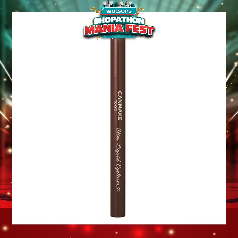 Slim Liquid Eyeliner 02 Brown 1s