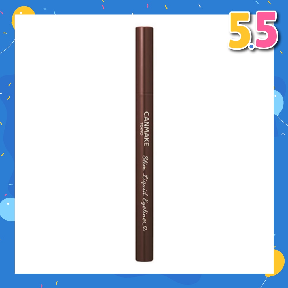 Slim Liquid Eyeliner 02 Brown 1s
