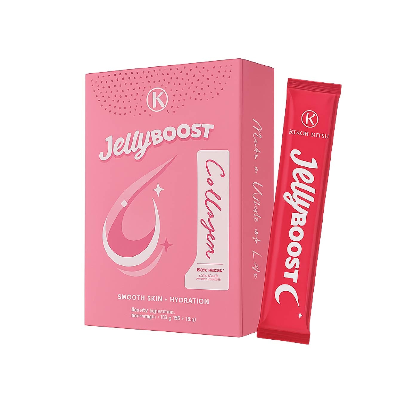 Diamond Pro & JellyBoost Collagen Supplement Bundle Set 1s