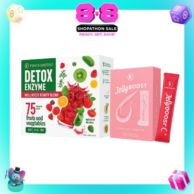 KINOHIMITSU - JellyBoost Collagen + Detox Enzyme Bundle Set 1s