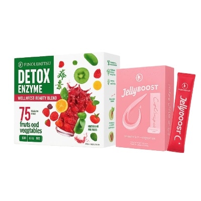 KINOHIMITSU - JellyBoost Collagen + Detox Enzyme Bundle Set 1s