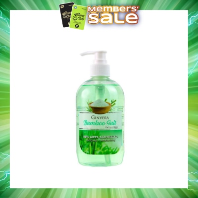 GINVERA - Bamboo Salt Gel Anti-Bacterial Hand Soap (Purifying and Moisturizing) 500g