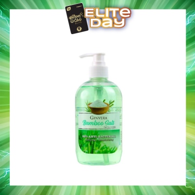 GINVERA - Bamboo Salt Gel Anti-Bacterial Hand Soap (Purifying and Moisturizing) 500g