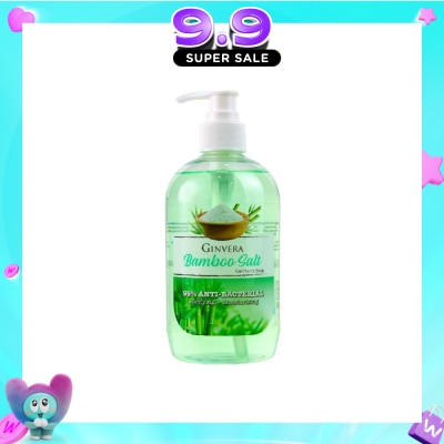 GINVERA - Bamboo Salt Gel Anti-Bacterial Hand Soap (Purifying and Moisturizing) 500g image