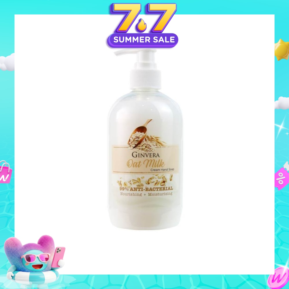 Oat Milk Cream Anti-Bacterial Hand Soap (Nourishing and Moisturizing) 500g