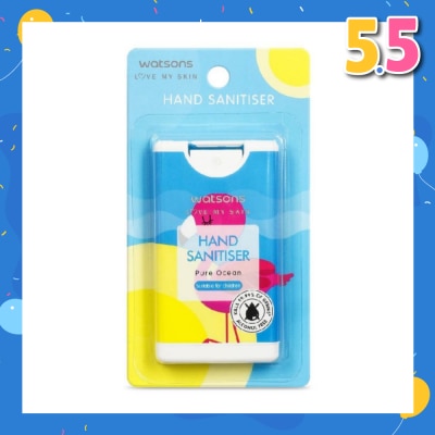 WATSONS Hand Sanitiser Pure Ocean 13ml