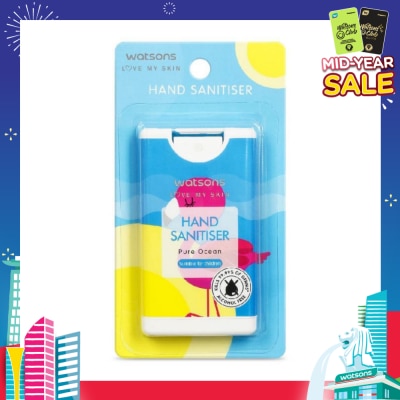 WATSONS Hand Sanitiser Pure Ocean 13ml