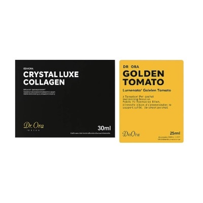 DR ORA - Crystal Luxe Collagen & Golden Tomato Brightening Elixir Bundle Set 1s
