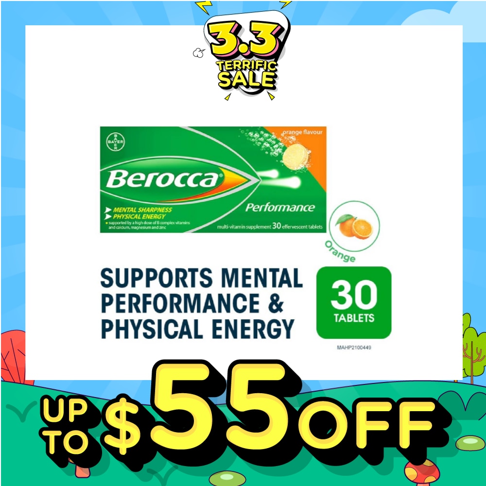 Perfomance Effervescent Orange Flavour 30s (Expiry: Oct`2026)