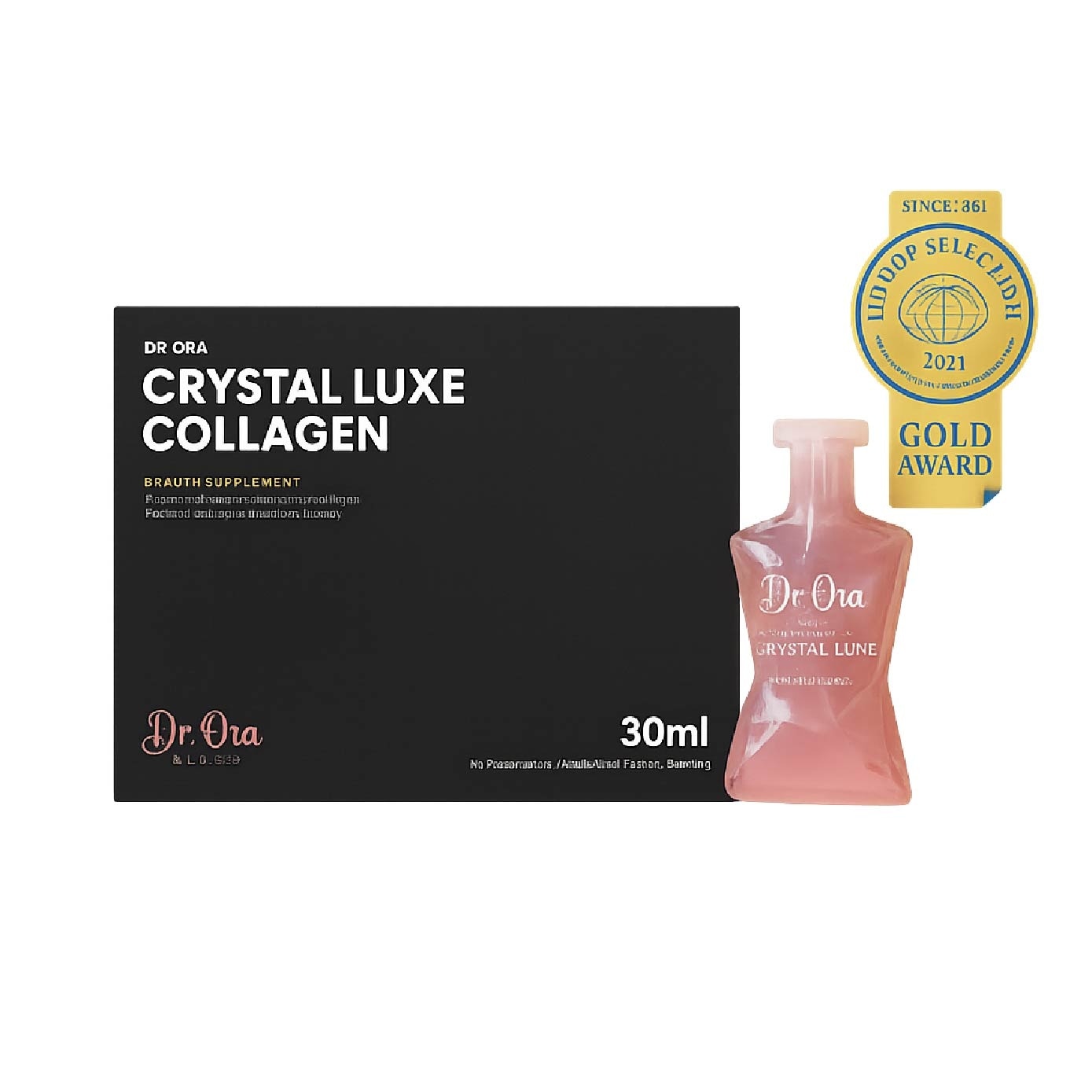Aura White Ultra & Crystal Luxe Collagen Bundle Set 1s