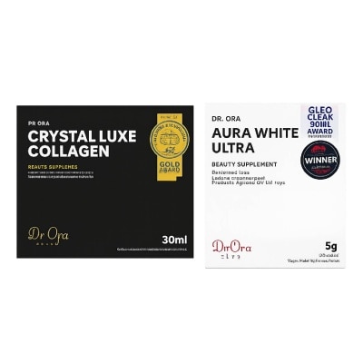 DR ORA - Aura White Ultra & Crystal Luxe Collagen Bundle Set 1s
