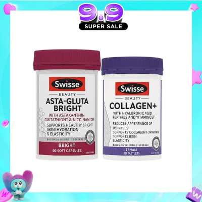 SWISSE - Beauty Collagen + Asta-Gluta Bright Bundle Set 1s image