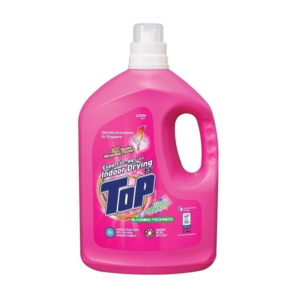 Top Blooming Freshness Concentrated Liquid Detergent 3.6kg