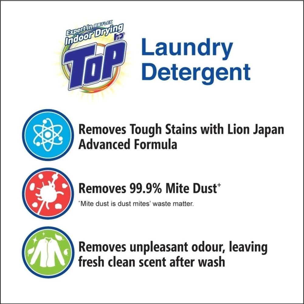 Top Blooming Freshness Concentrated Liquid Detergent 3.6kg