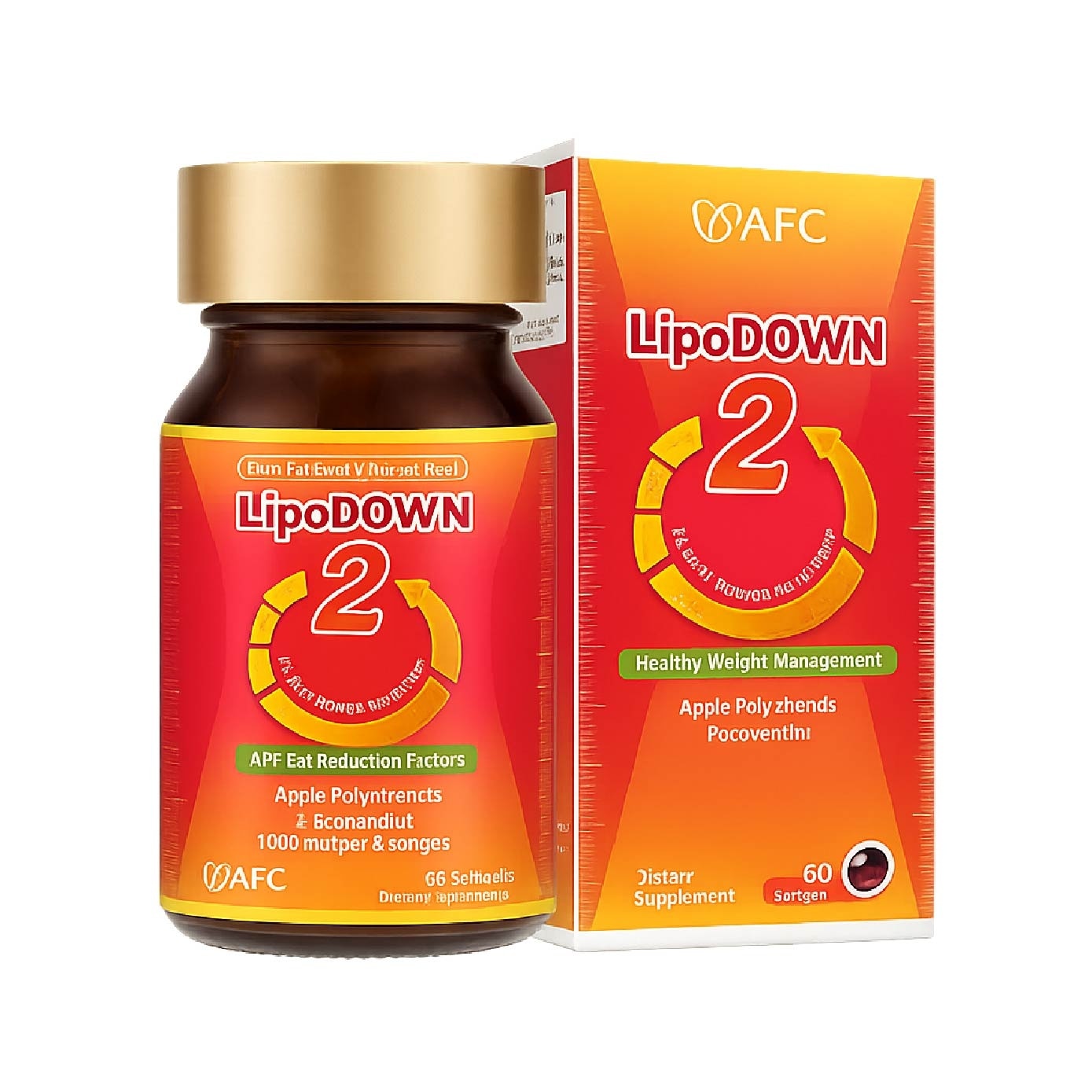 Lipodown 2 + Ultimate Enzyme Bundle Set 1s