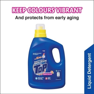 TOP Concentrated Liquid Detergent Super Colour 2.6kg