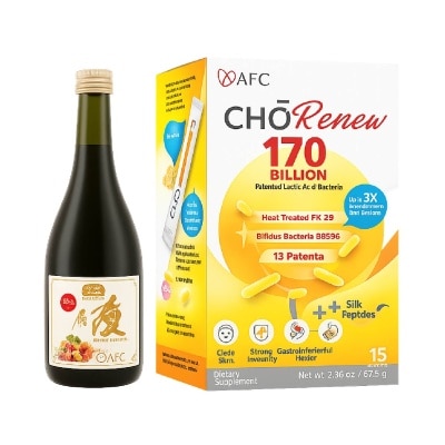 AFC - CHO Renew Probiotics + Ultimate Enzyme Bundle Set 1s