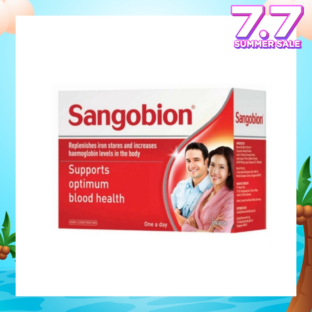 Sangobion Iron Supplement Capsule (Support Optimum Blood Health) 28s