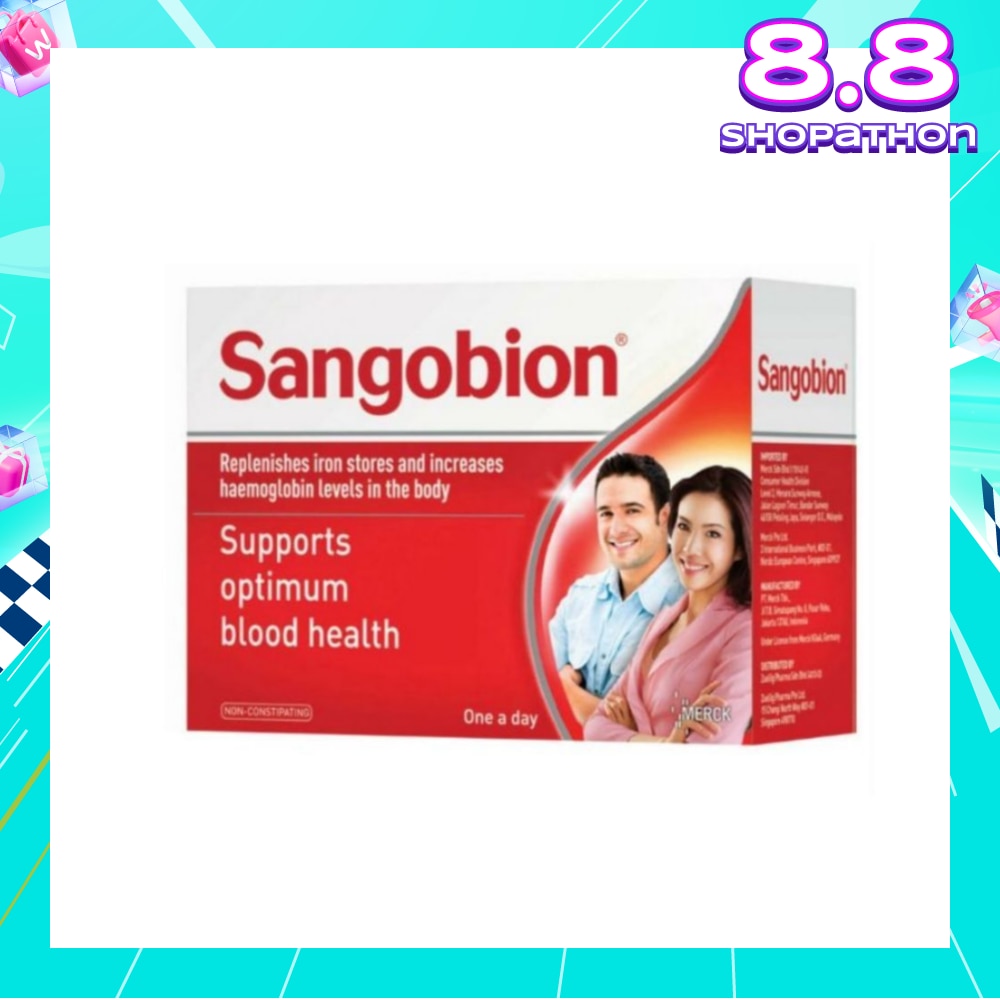 Sangobion Iron Supplement Capsule (Support Optimum Blood Health) 28s