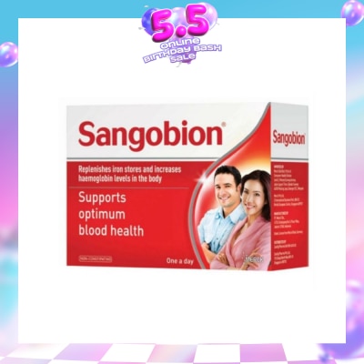 SANGOBION - Sangobion Iron Supplement Capsule (Support Optimum Blood Health) 28s